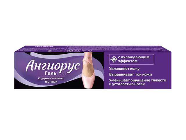 ангиорус гель д/ног 1 % 60 мл
