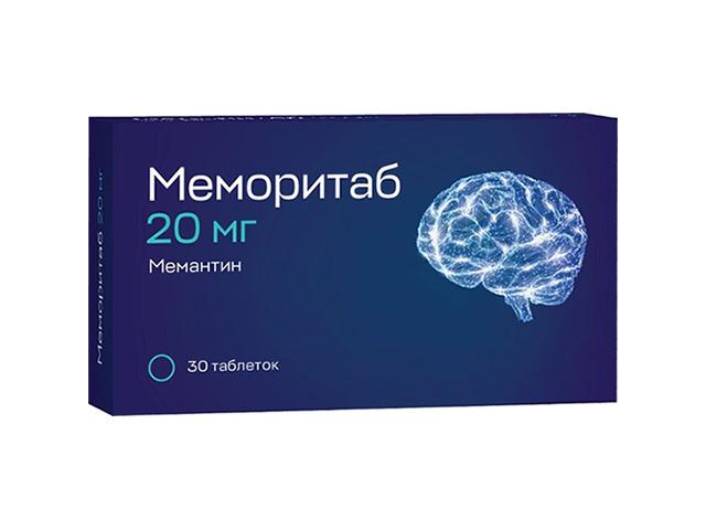 меморитаб таб дисперг. 20мг. №30 8641