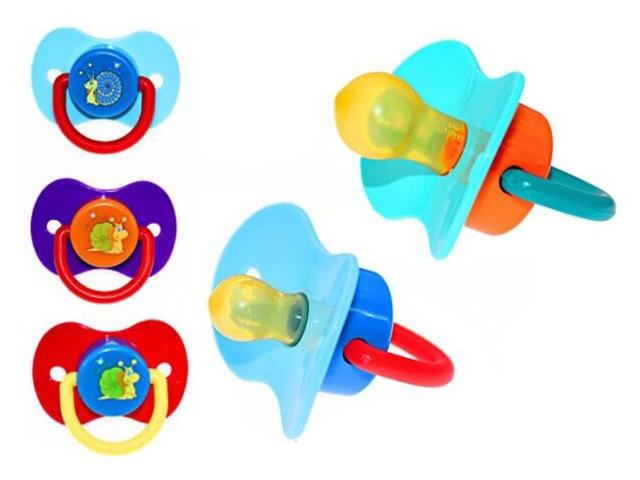 бусинка пустышка латекс. с кольцом круглая 12м+. /арт.482/