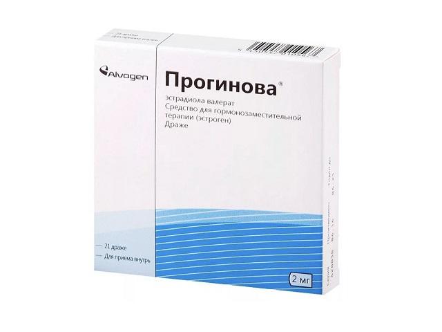 прогинова 2мг. №21 драже 7299