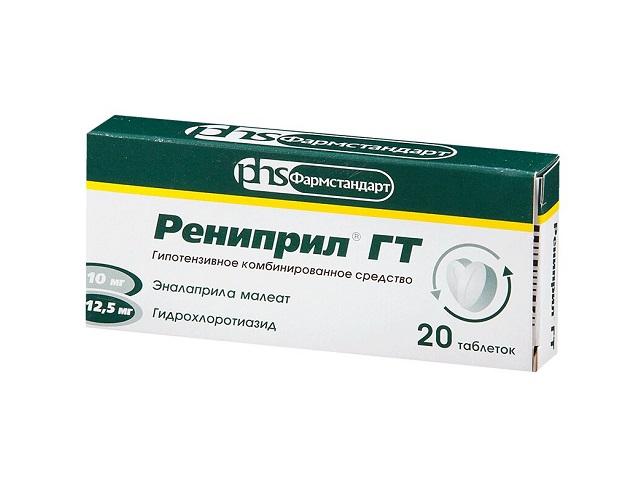 рениприл гт №20 таб. 2129