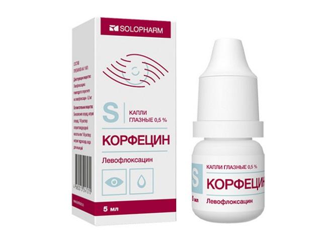 корфецин-солофарм капли глаз. 0,5% 5мл. №1 /гротекс/
