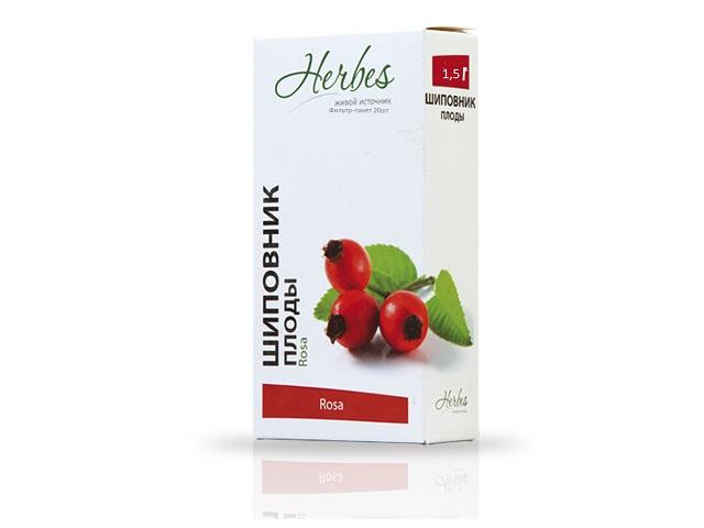шиповника плоды 1,5г. №20 пак. /хербес/