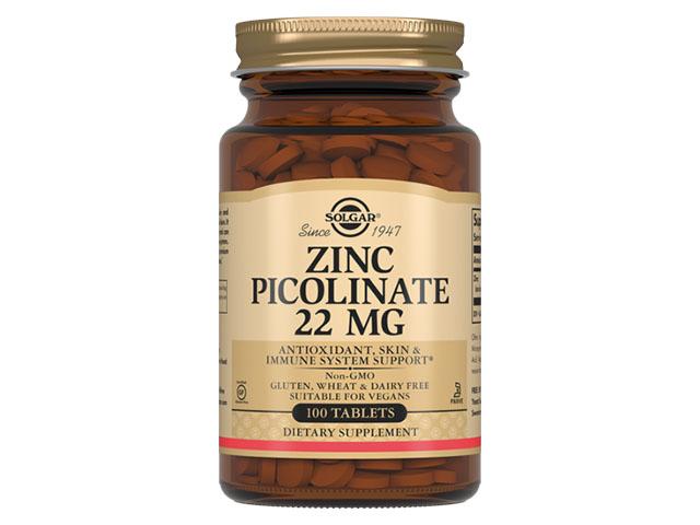 солгар пиколинат цинка №100 таб.
