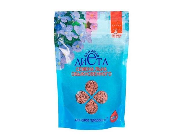 лен 100г. семя (льна) /биокор/
