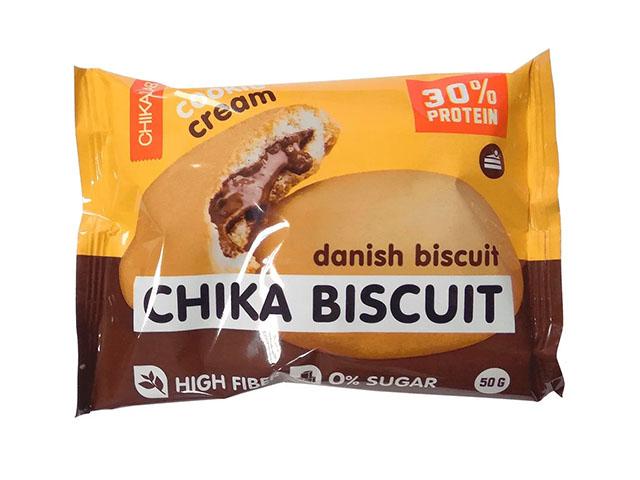 *chikalab печенье неглазированное со вкусом "бисквит датский" 50 гр. чк280