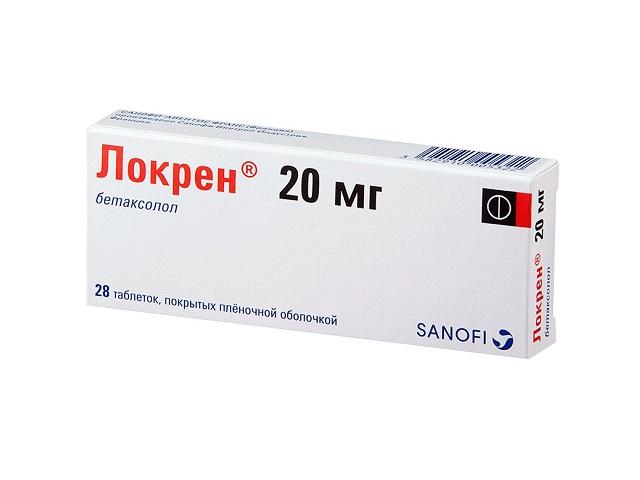 локрен 20мг. №28 таб. п/о