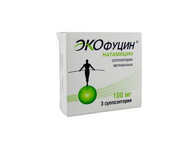 экофуцин 100мг. №3 супп.ваг. /авва рус/ 0142