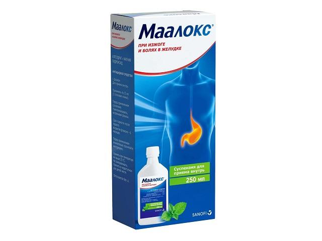 маалокс 250мл. сусп. 6907