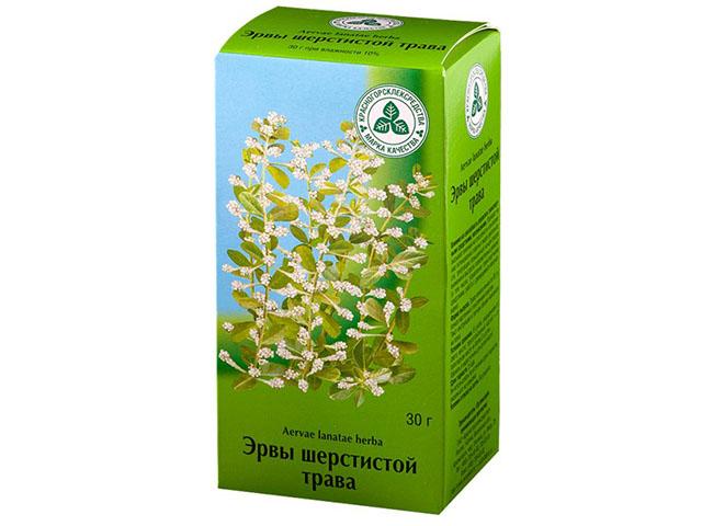 эрвы шерстистой трава 30г. (пол-палы) /красногорск/ 6428