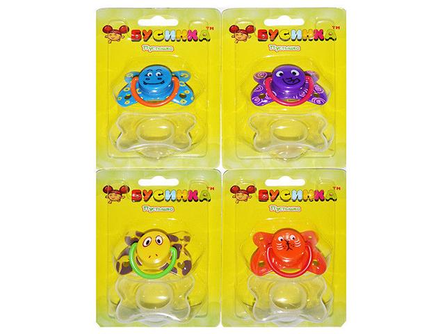 бусинка пустышка силик. с прикусом /арт.423/