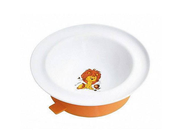 лубби тарелка на присоске вес.животные 300мл. 6+ /арт.13954/ [lubby]