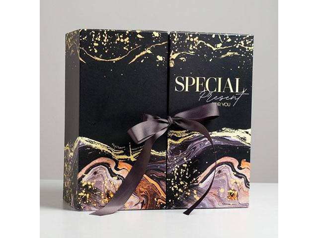 *коробка подарочная "gift". 29,5 х 29,5 х 14,5 см. 5205148