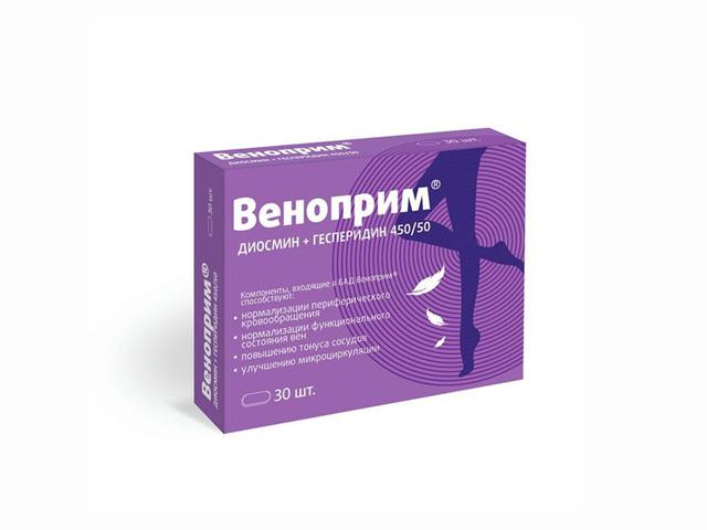 веноприм 824мг №30 таб.