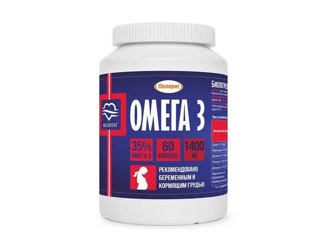 омега-3 35% 1400мг. №60 капс./полярис/