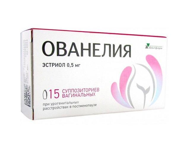 ованелия 0,5мг. №15 суп. ваг. /альтфарм/ 0632