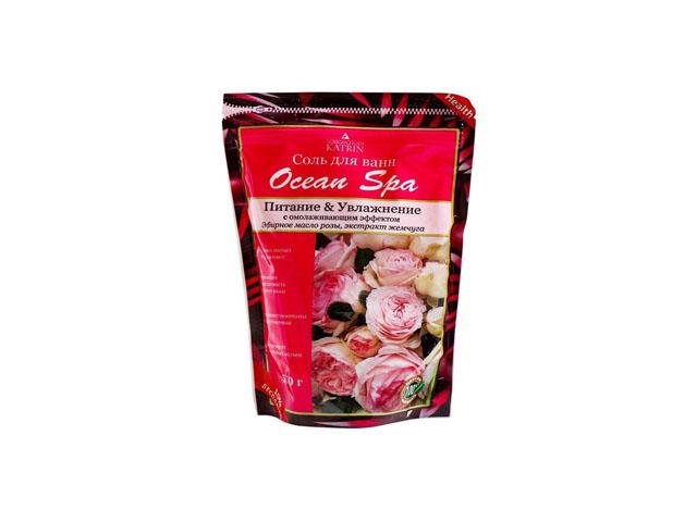 *соль для ванн ocean spa "питание&увлажнение" с омолаж. эффектом, дой-пай 530г 4729156