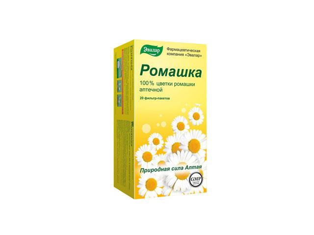 ромашки цветки 1,5г. №20 пак. /эвалар/