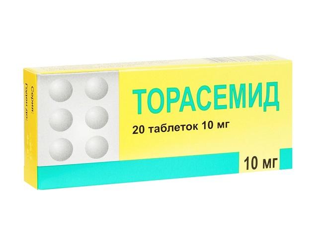 торасемид 10мг. №20 таб. /березовский/ 1138