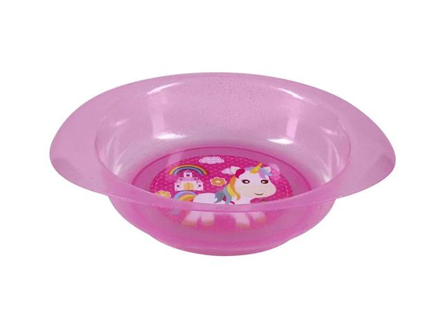 курносики тарелочка детская для первых блюд единорожек 4+ роз