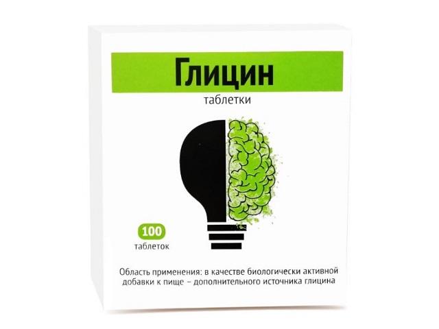 глицин 102мг. №100 таб. /биотики/