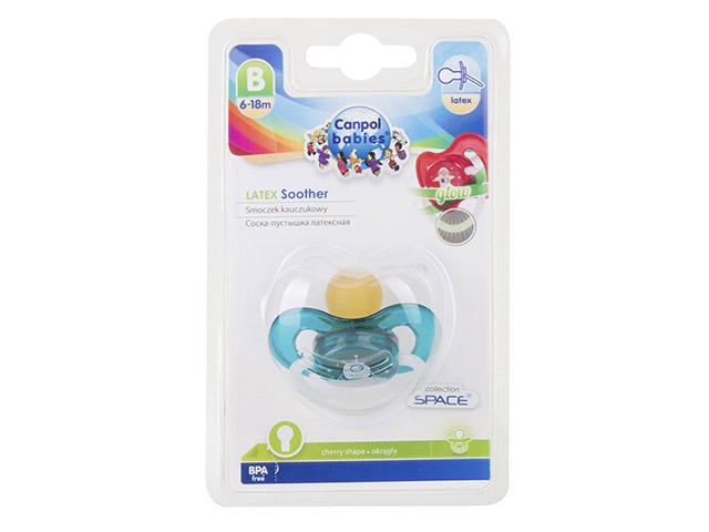 канпол пустышка лат. кругл. 6-18мес. /арт.23/222/ [canpol]