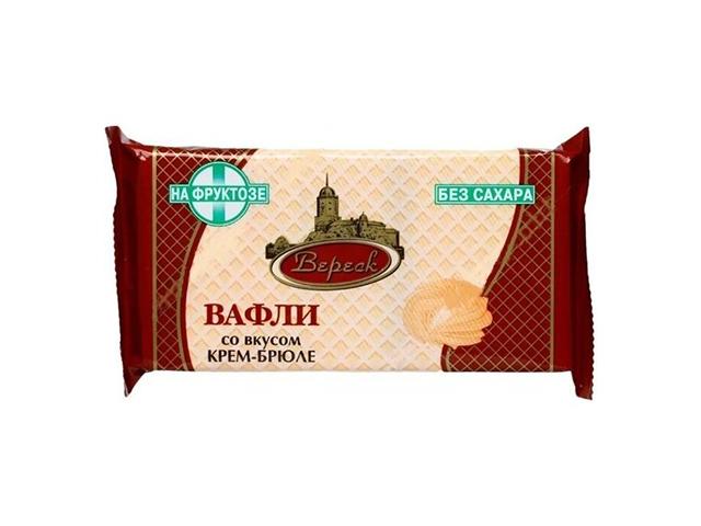 вафли невские крем-брюле на фруктозе 105г.