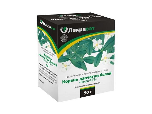 лапчатки белой корень 50г. /лекра-сэт /