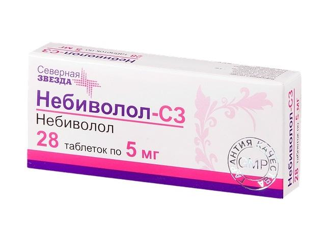 небиволол-сз 5мг. №28 таб. /северная звезда/