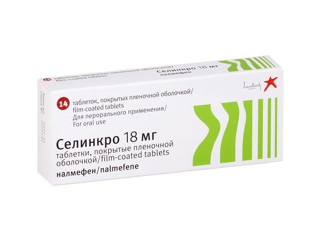 селинкро 18мг. №14 таб. 1377