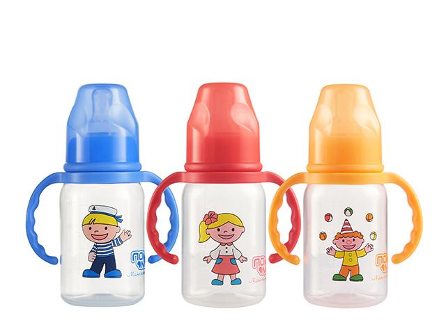 пома бутылочка 140мл. с ручками силик. соска /арт.1610/2910/