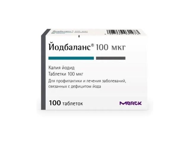 йодбаланс 100мкг. №100 таб. /никомед/ 1473