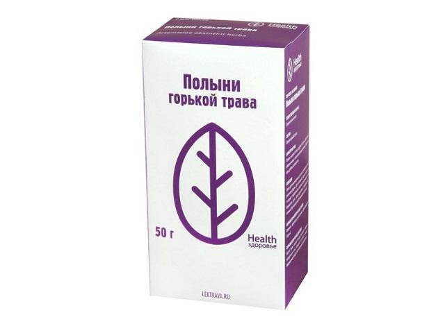полыни горькая трава 50г. /здоровье/ 0327