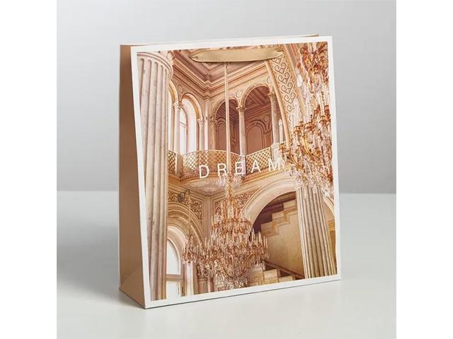 *пакет ламинированный вертикальный "dream ", m 26 х 30 х 9 см 4725262