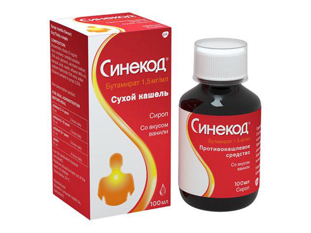 синекод 100мл. сироп 0091