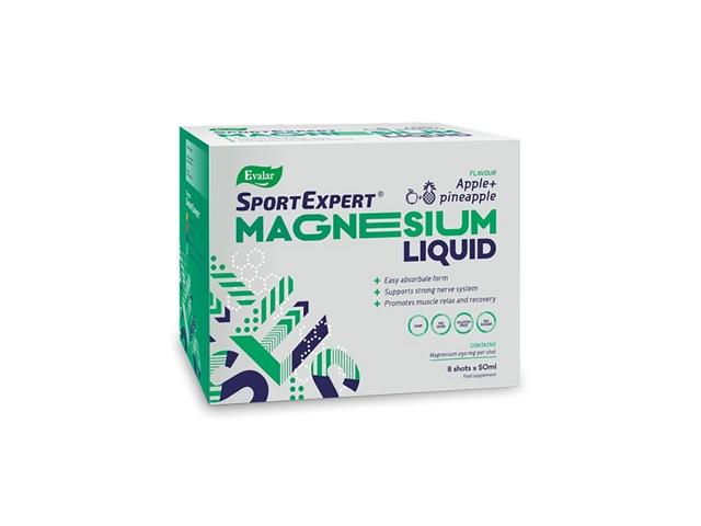 спортэксперт жидкий магний 50мл. №8 фл. /эвалар/
