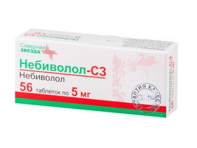 небиволол-сз 5мг. №56 таб. /северная звезда/