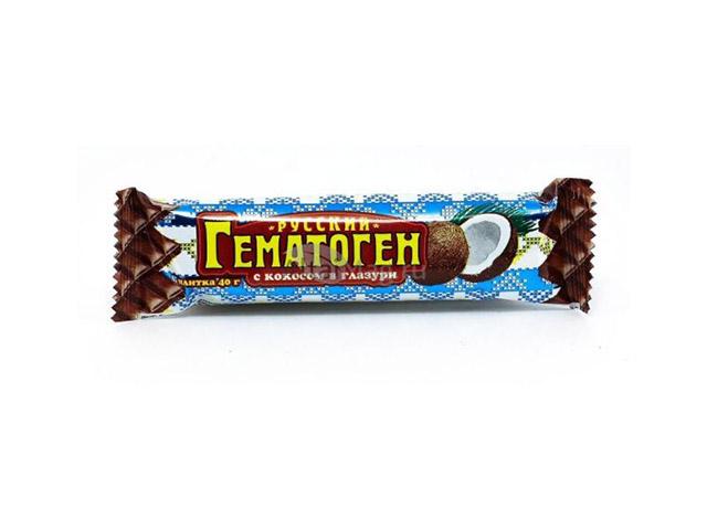 гематоген плитка кокос 40г.