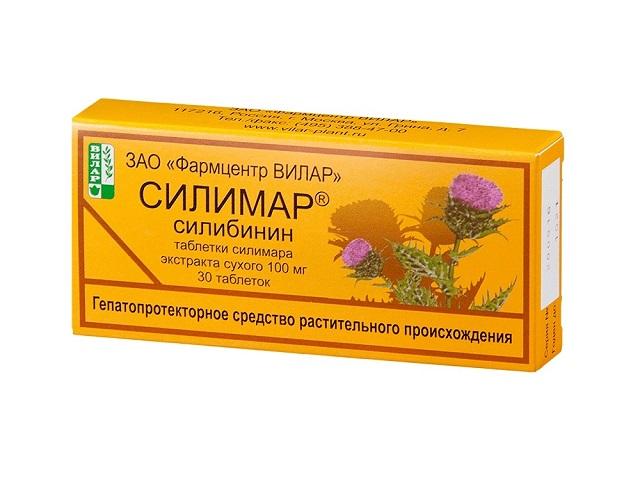 силимар 100мг. №30 таб.