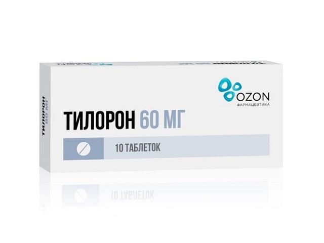 тилорон 60мг. №10 таб. п/пл/о /озон/ 6333