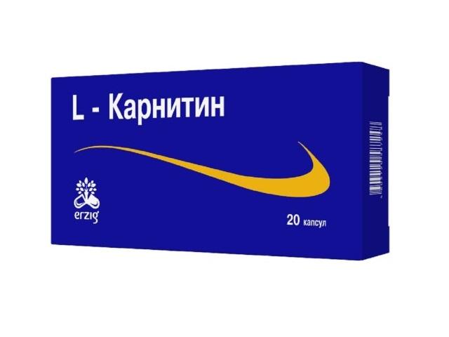 l-карнитин 560мг. №20 капс.
