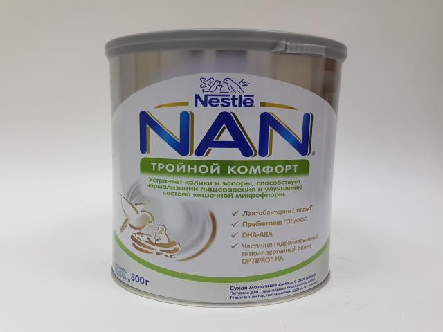нан тройной комфорт смесь 800г. [nan]