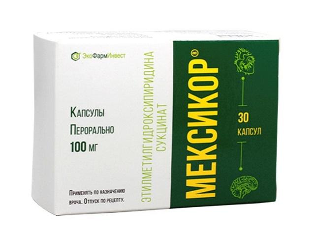 мексикор 100мг. №30 капс. 2984