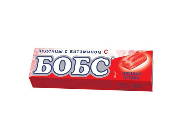 бобс леденцы от кашля лесные ягоды 35г.(№10)