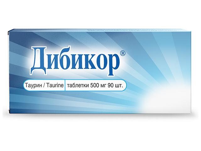 дибикор 500мг. №90 таб.