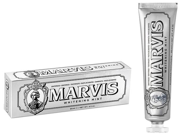 marvis зубная паста whitheningmint/ отбеливающая мята. 85 гр