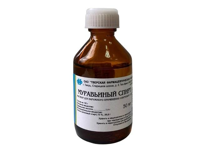 муравьиный спирт 50мл. /тверская/