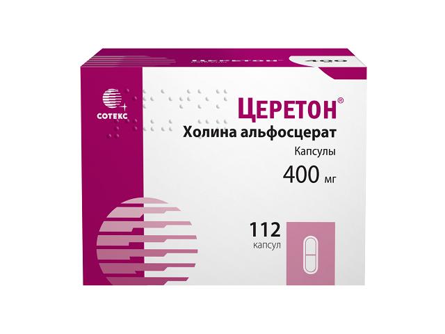 церетон 400мг. №112 капс. 2524