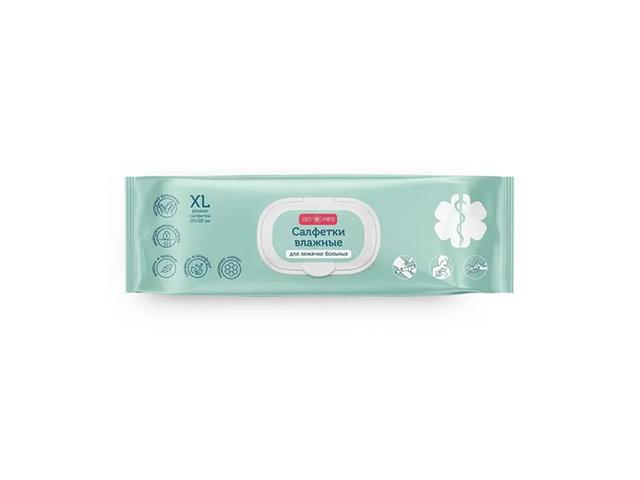 comforte салфетки влажные д/ухода за лежач больными xl х60