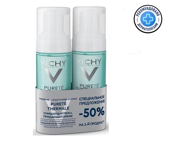 виши пюрте т (пенка очищ.+пенка очищ.50% скидка)150мл.[vichy]
